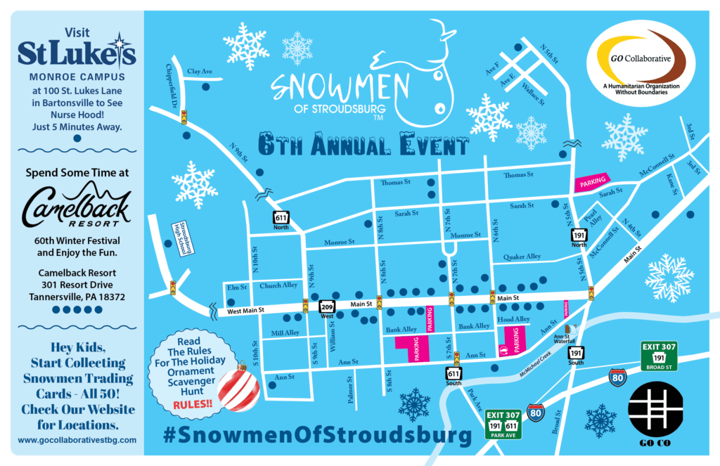 Snowmen Of Stroudsburg GO Collaborative Stroudsburg, PA